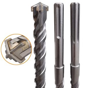SDS Max drill bit with carbide cross tip for concrete drilling